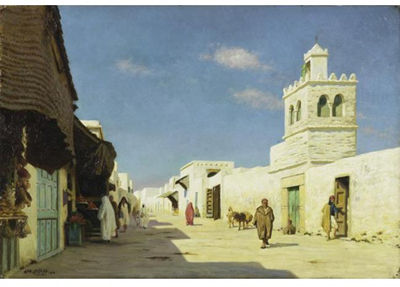 Sample artwork by August Johannnes Le Gras (1864 - 1915), known for painting, engraving - View similar artists and auction records