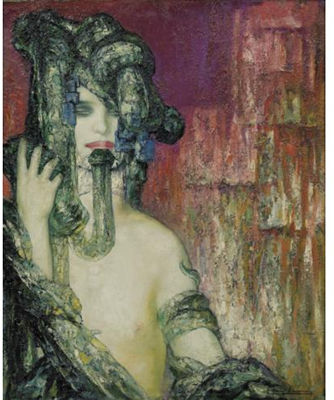 "Gorgone" by Pierre Amedee Marcel-Beronneau - Auction record, sale price, and art valuation. Compare with similar artists and explore comparable artworks.