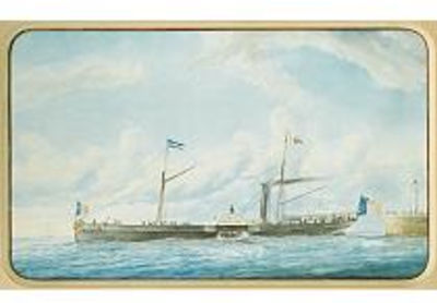 LE STEAMER PRINCESSE MATHILDE