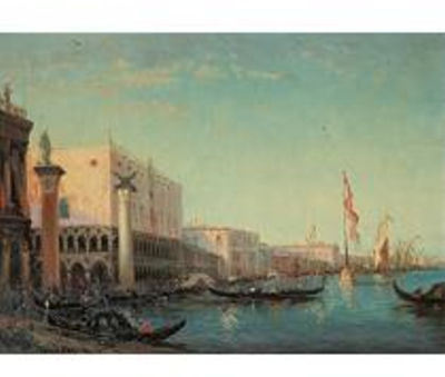 LE PALAIS DES DOGES À VENISE by Vincent Manago - Auction record, sale price, and art valuation. Compare with similar artists and explore comparable artworks.