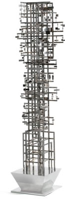 SANS TITRE by Nicolas Schoffer - Auction record, sale price, and art valuation. Compare with similar artists and explore comparable artworks.