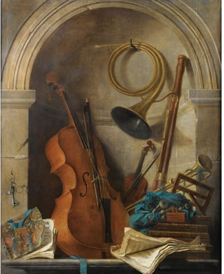 Sample artwork by Nicolas-Henri Jeaurat de Bertry (1728 - aft. 1796), known for still lifes, landscapes, portraits - View similar artists and auction records