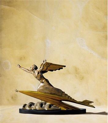 L'AVIATION, SCULPTURE, VERS 1930