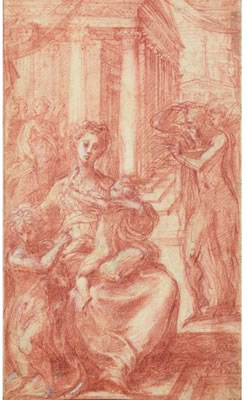 VIERGE À L'ENFANT AVEC SAINT JEAN-BAPTISTE ET SAINT JÉRÔME (includes 9 works)
