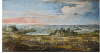 LA DÉFAITE DES ANGLAIS EN L'ÎLE DE RÉ PAR L'ARMÉE FRANÇAISE LE 8 NOVEMBRE 1627