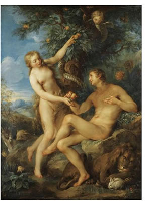 Sample artwork by François Lemoyne (1688 - 1737), known for mythology and religious figure painting, church ceiling frescoes - View similar artists and auction records