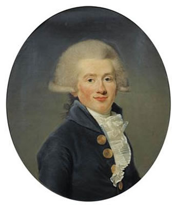 PORTRAIT DE JEAN-CONRAD HOTTINGUER (1764-1841); Oval