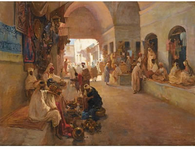 SCÈNE DE SOUK