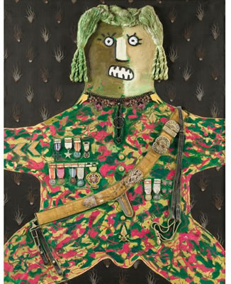 GENERAL by Enrico Baj - Auction record, sale price, and art valuation. Compare with similar artists and explore comparable artworks.