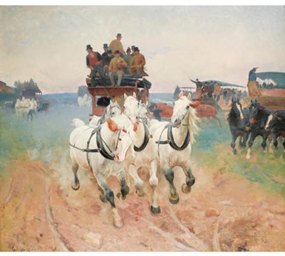 Sample artwork by Georg (Karl) Arsenius (1855 - 1908), known for animal, portrait, wildlife painting - View similar artists and auction records