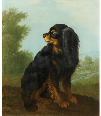 Portrait de cavalier King Charles (1752)