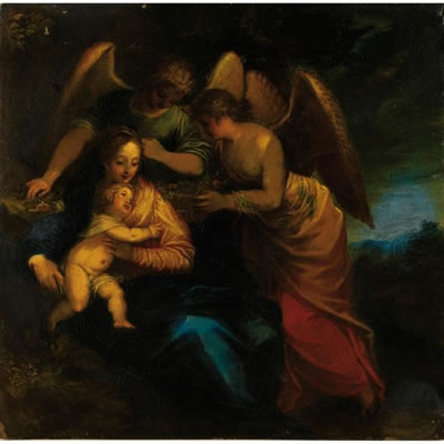La vierge à l'enfant servie par les anges by Hans (Johann) Rottenhammer I - Auction record, sale price, and art valuation. Compare with similar artists and explore comparable artworks.