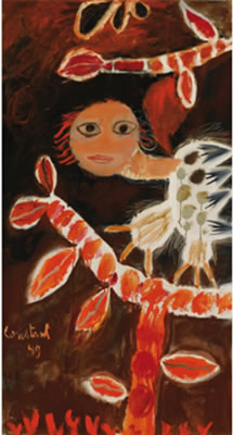 FEMME OISEAU by Constant - Auction record, sale price, and art valuation. Compare with similar artists and explore comparable artworks.