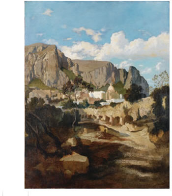 VUE DE LA CHARTREUSE DE CAPRI