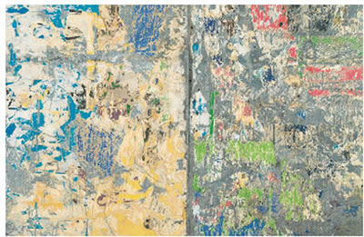 COMPOSITION by Raymond Hains - Auction record, sale price, and art valuation. Compare with similar artists and explore comparable artworks.
