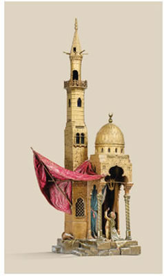 LAMP DEPICTING A MOSQUE