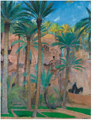 PALM GROVE IN SOUTH-ALGERIA
