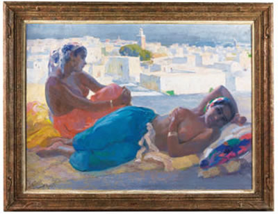 RÊVERIE SUR UNE TERRASSE À RABAT