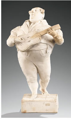 LE CHANTEUR LOUIS LABLACHE (1791-1858) DANS LE RÔLE DE FIGARO