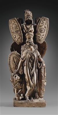 GROUP OF A MILITARY TROPHY, ALLEGORY OF FORTITUDO