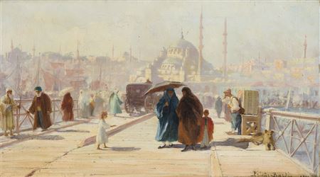 LE PONT DE GALATA, CONSTANTINOPLE