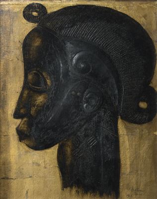 Sample artwork by Michel Adlen (1902 - 1980), known for landscape and still life painting - View similar artists and auction records