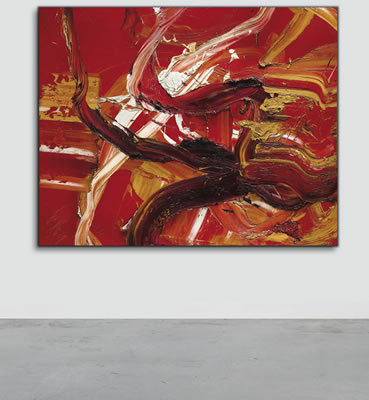 GEKIDOU SURU AKA by Kazuo Shiraga - Auction record, sale price, and art valuation. Compare with similar artists and explore comparable artworks.