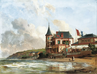 BORD DE MER A TROUVILLE