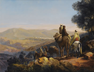 LA CARAVANE EN VUE DE CONSTANTINE