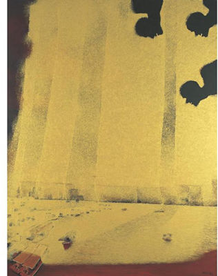 MAN, GOLD AND RIVER by Niti Wattuya - Auction record, sale price, and art valuation. Compare with similar artists and explore comparable artworks.