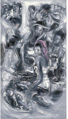 AKTIFITAS PAGI HARI PASAR IKAN by S P Hidayat - Auction record, sale price, and art valuation. Compare with similar artists and explore comparable artworks.