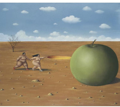 Adam And Eve by Didik Nurhadi - Auction record, sale price, and art valuation. Compare with similar artists and explore comparable artworks.