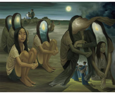 Figures In A Landscape by Ivan Sagito - Auction record, sale price, and art valuation. Compare with similar artists and explore comparable artworks.
