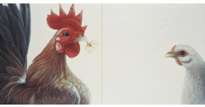 Sample artwork by Rosid (Born 1969), known for painting - View similar artists and auction records