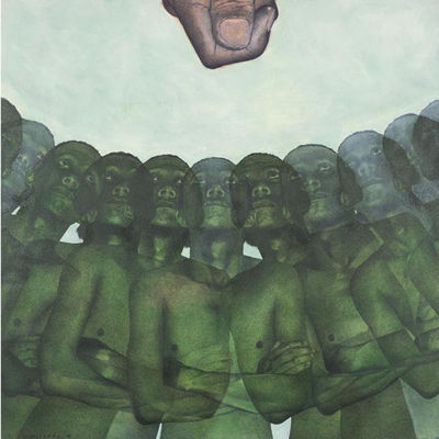 Sample artwork by Indra Widiyanto (Born 1975), known for painting - View similar artists and auction records
