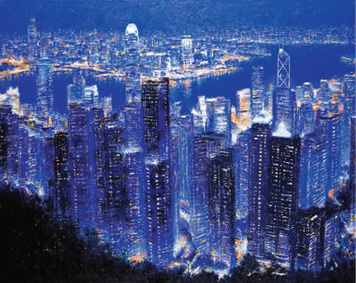 View of Hong Kong From Victoroa Peak