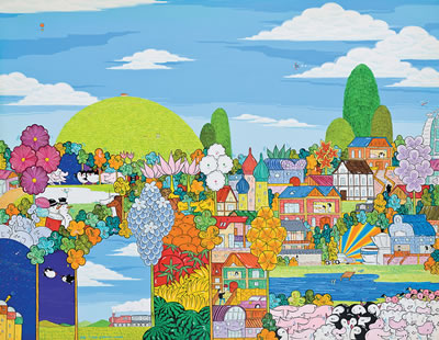 Welcome to Paradise-70 by Donghun Yeo - Auction record, sale price, and art valuation. Compare with similar artists and explore comparable artworks.