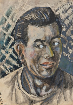 Portrait of Shin Moon: Self-portrait