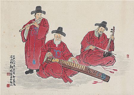 Three Musicians