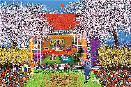 Sample artwork by Dukki Kim (Born 1969), known for painting - View similar artists and auction records