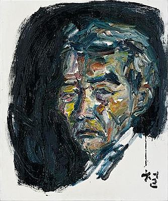 Portrait of SunCheol Kwun: Self-portrait