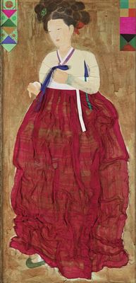 The Beauty by JongMee Jung - Auction record, sale price, and art valuation. Compare with similar artists and explore comparable artworks.