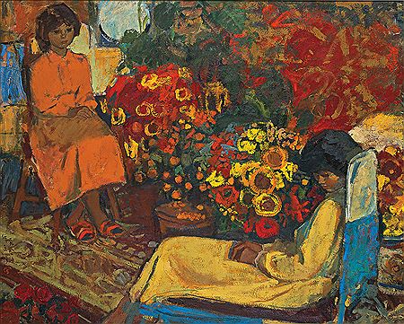 Flower and Women