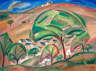 LANDSCAPE AT ORSAY (THE GREEN TREE), 1912 by Alice Bailly - Auction record, sale price, and art valuation. Compare with similar artists and explore comparable artworks.