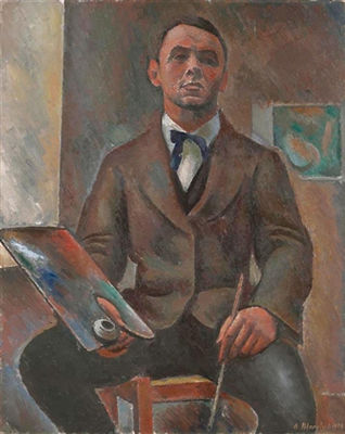 Portrait of Alexandre Blanchet: SELF PORTRAIT, 1916