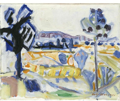 Sample artwork by Ernst Gubler (1895 - 1958), known for painting and sculpture - View similar artists and auction records