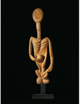 Sample artwork by Sergio Brignoni (1903 - 2002), known for surrealist printmaking, painting and sculpture - View similar artists and auction records