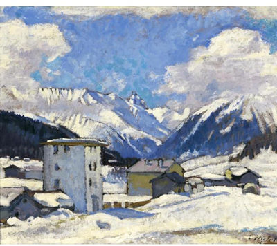Sample artwork by Eduard Stiefel (1875 - 1967/68), known for painting - View similar artists and auction records