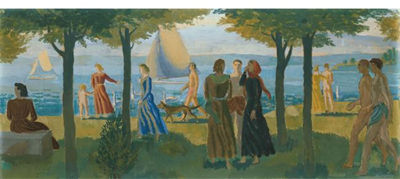 Sample artwork by Karl Otto Hugin (1887 - 1963), known for painting - View similar artists and auction records