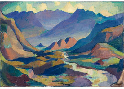 Sample artwork by Karl Pfluger (1884 - 1974), known for painting - View similar artists and auction records